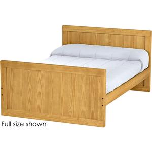Crate Design Full Panel Bed W/Tall Footboard