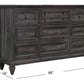 Calistoga B2590-20 Drawer Dresser