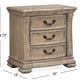 Marisol B5132-01 Drawer Nightstand (no touch lighting control)