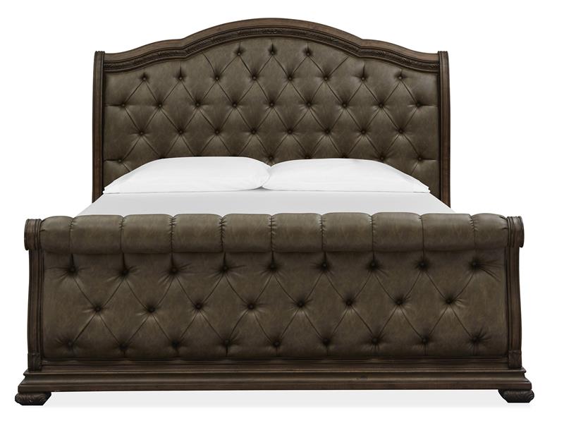 Durango Complete Sleigh Upholstered Bed