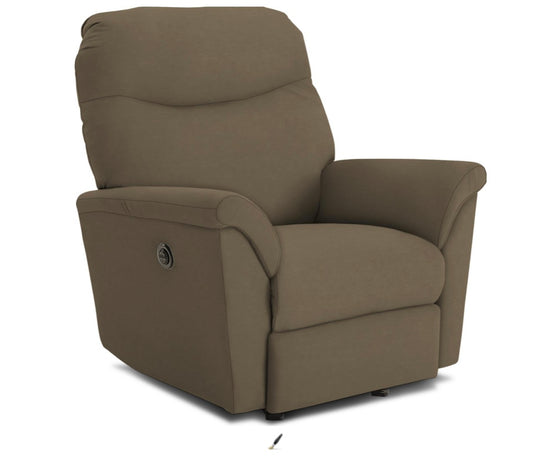 4N24LU - Caitlin Manual Leather Recliner