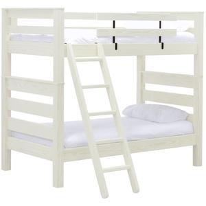 Crate Design Timberframe Bunk Bed: Twin over Twin with Ladder