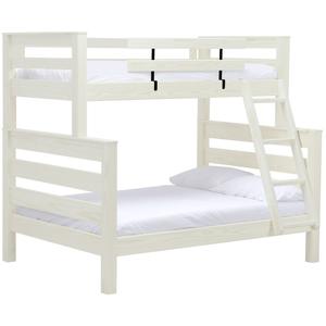 Crate Design Timberframe Bunk Bed: Twin over Full with Ladder
