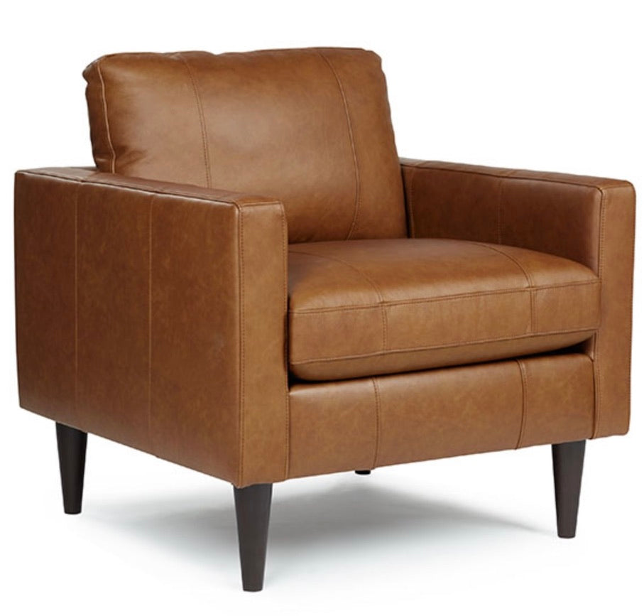 C10 - Trafton Leather Club Chair