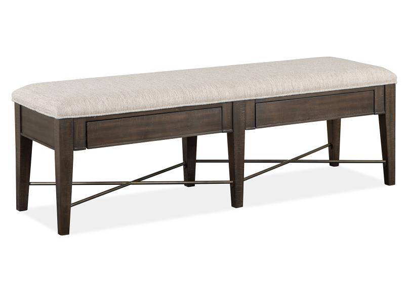 Westley Falls D4399-68: Bench w/Upholstered Seat