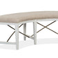 Heron Cove D4400-67: Curved Bench w/Upholstered Seat