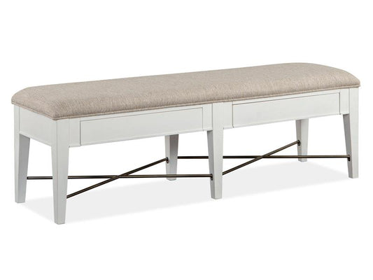 Heron Cove D4400-68: Bench w/Upholstered Seat