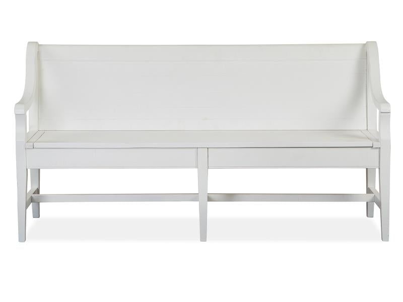 Heron Cove D4400-79: Bench w/Back