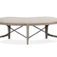 Paxton Place D4805-67: Curved Bench w/Upholstered Seat