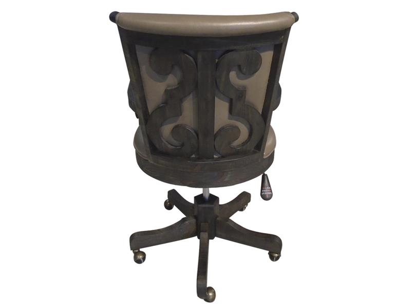 Bellamy H2491-83: Fully Upholstered Swivel Desk Chair