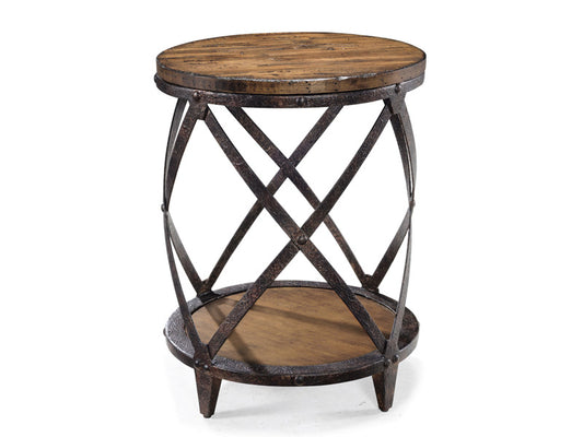 Pinebrook T1755-35: Round Accent Table