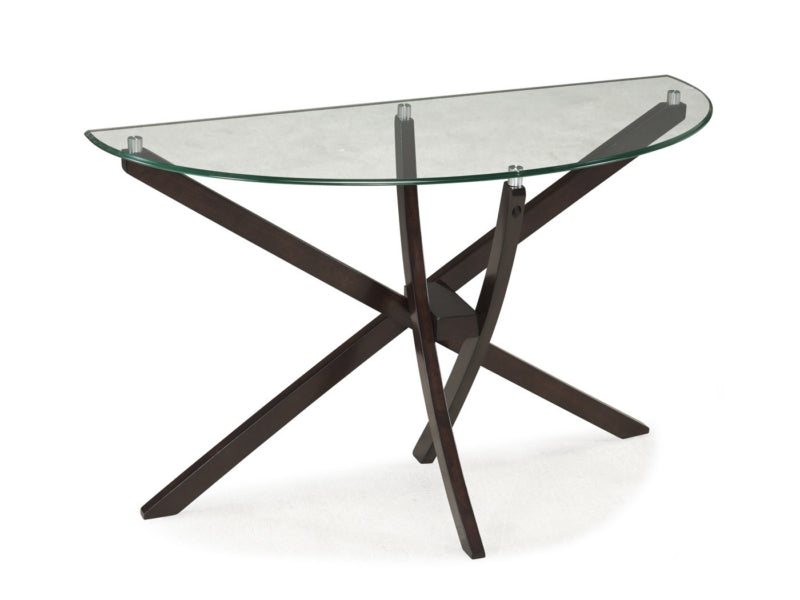 Xenia T2184-75: Demilune Sofa Table
