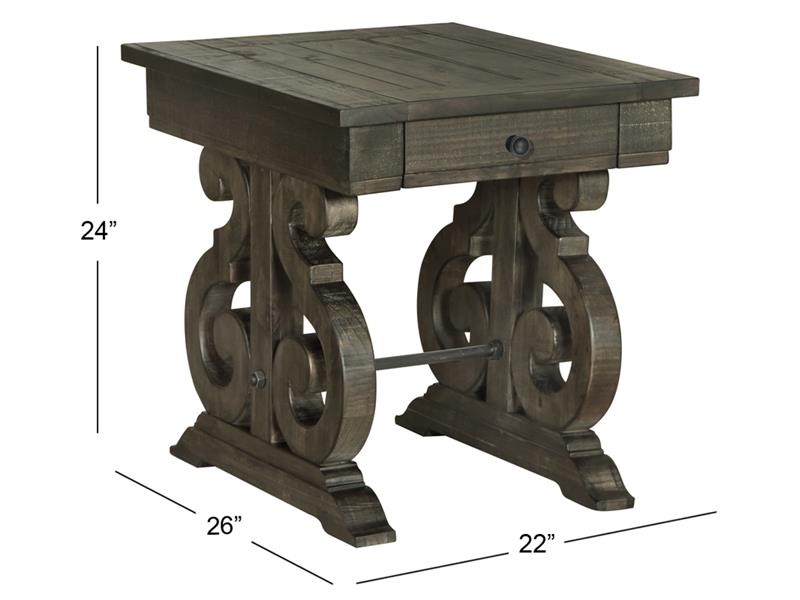 Bellamy T2491-03: Rectangular End Table