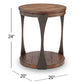 Montgomery T4112-05: Round End Table
