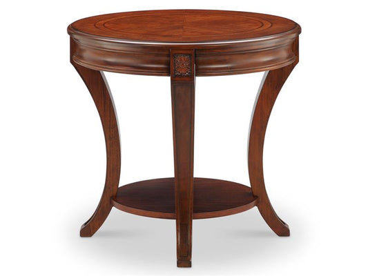 Winslet T4115-07: Oval End Table