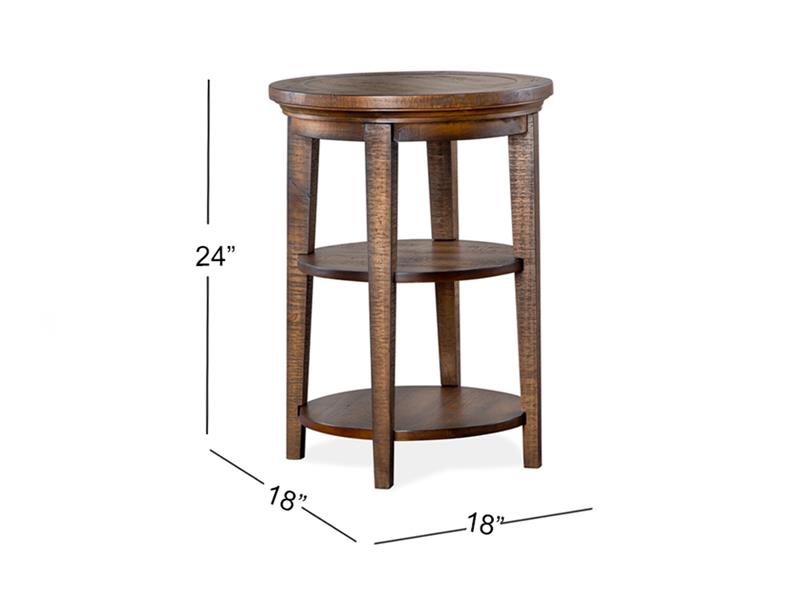 Bay Creek T4398-35: Round Accent End Table