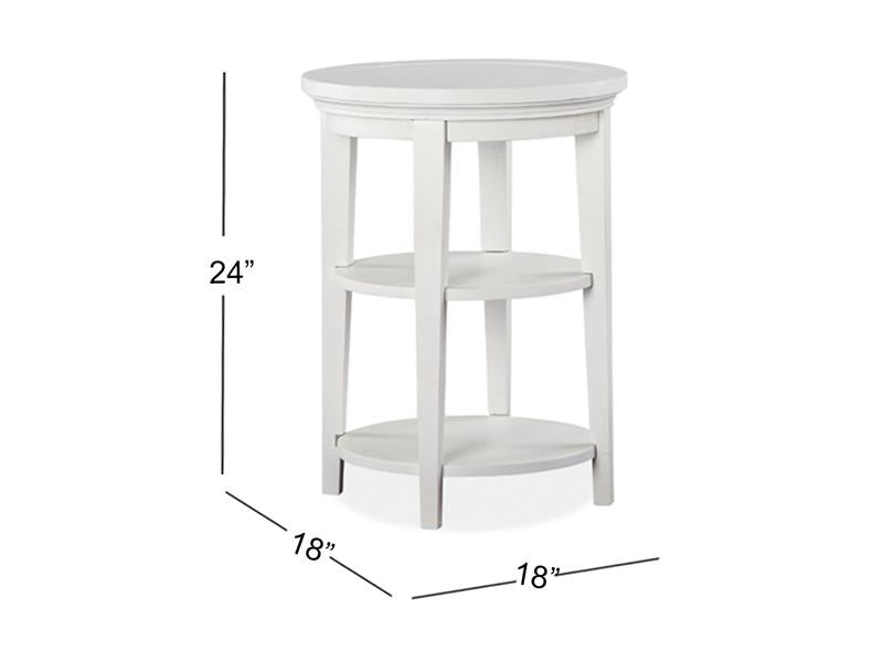 Heron Cove T4400-35: Round Accent End Table