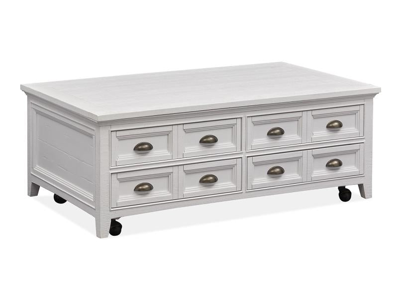 Heron Cove T4400-50: Lift Top Storage Cocktail Table w/Casters