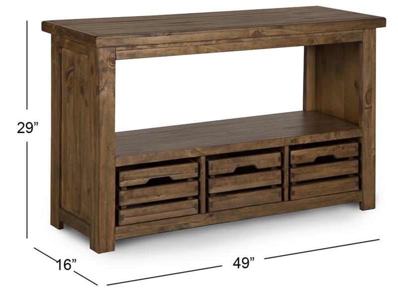 Stratton T4481-73: Rectangular Sofa Table