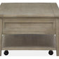 Paxton Place T4805-43: Rectangular Cocktail Table w/Casters