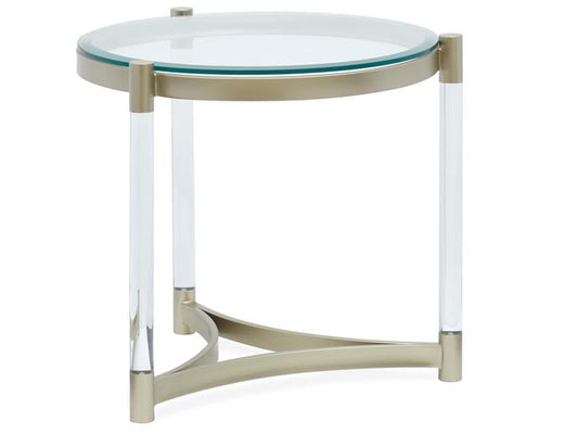 Silas T4984-05: Round End Table