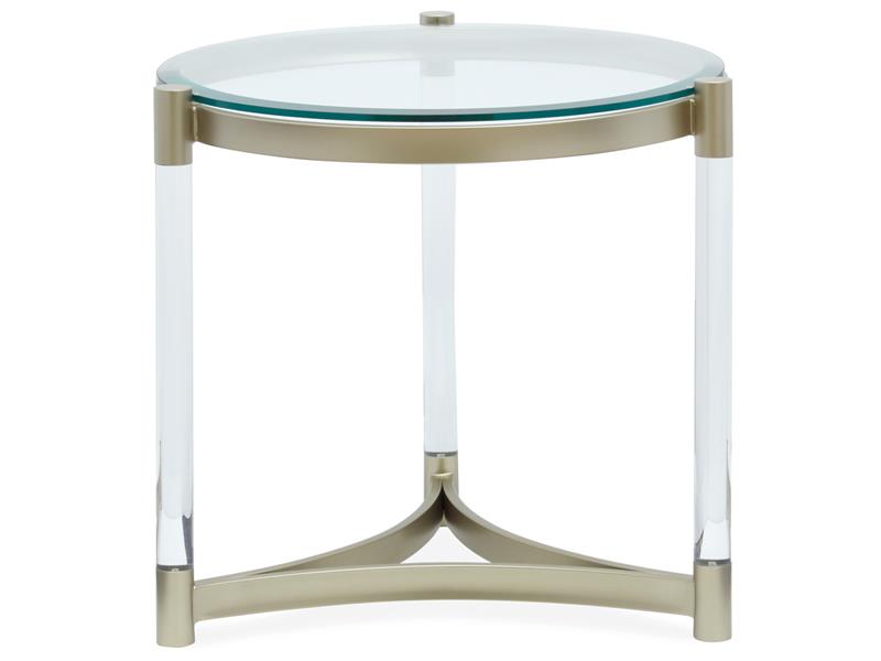 Silas T4984-05: Round End Table