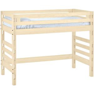 Crate Design Ladder End Loft Bed - Twin