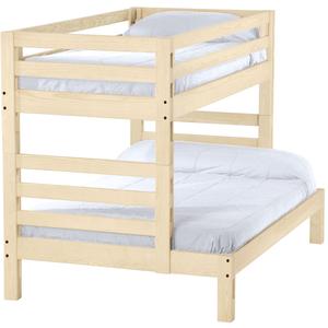 Crate Design Ladder End Bunk Bed - Twin over Full, Cutaway