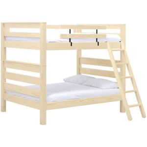 Crate Design Timberframe Bunk Bed: Full over Full with Ladder