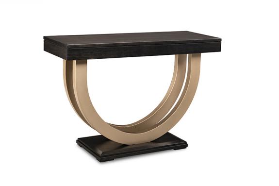 CONTEMPO Metal Curve Sofa Table