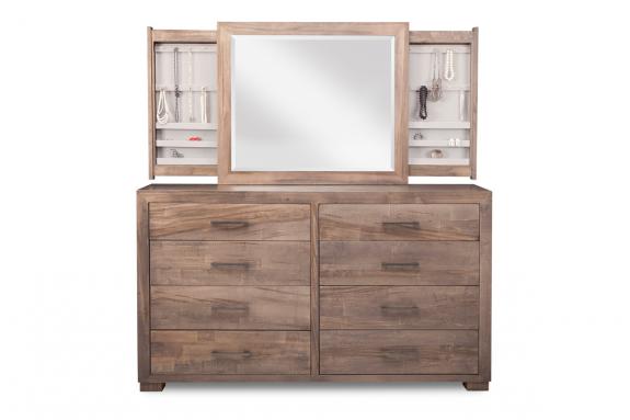 STEEL CITY 8 Drawer Dresser