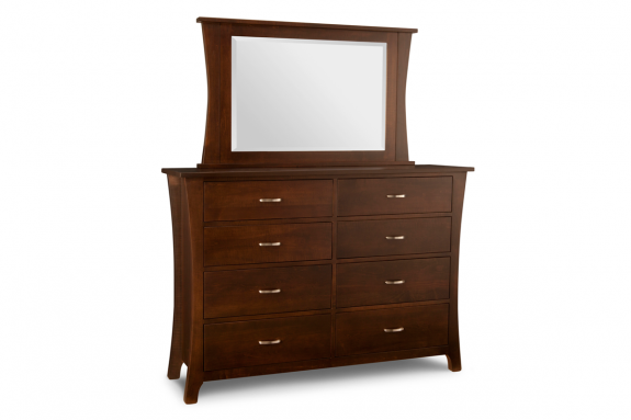 YORKSHIRE 8 Drawer Double Dresser