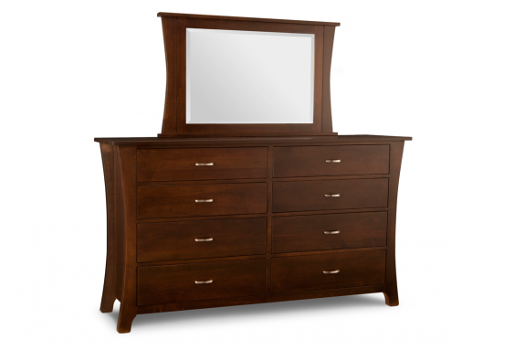 YORKSHIRE 8 Drawer Double Dresser